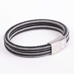 Double Nylon & Stainless Steel Leather