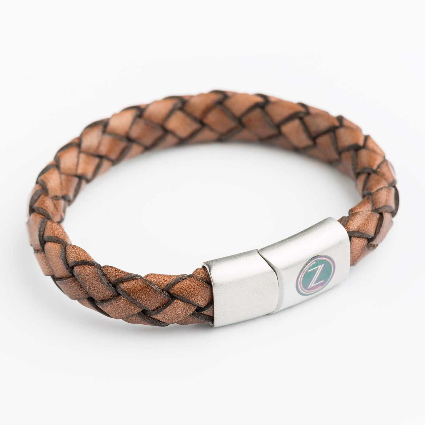  Wide Leather Bracelets Vintage Light Brown.JPG